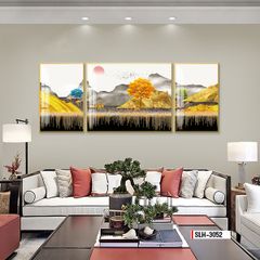 TRANH TREO TƯỜNG PHÒNG KHÁCH - TRANH HƯƠU TÀI LỘC | MÃ SLH-3052