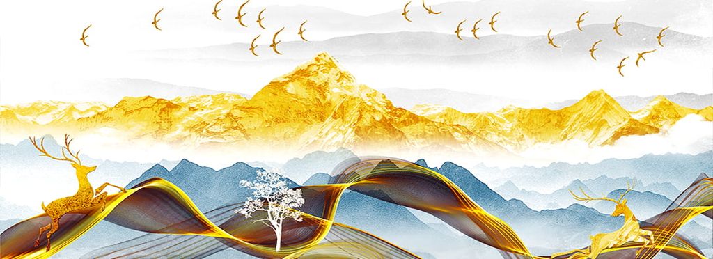TRANH TREO TƯỜNG PHÒNG KHÁCH - TRANH PHONG CẢNH THIÊN NHIÊN - TRANH GHÉP BỘ NHIỀU BỨC | MÃ SLH-3182