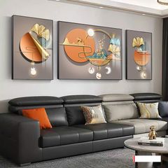 BST171 -TRANH PHONG THỦY 3D - TRANG TRÍ PHÒNG KHÁCH, SAU SOFA, PHÒNG NGỦ - CHỦ ĐỀ HIỆN ĐẠI HƯƠU TÀI LỘC