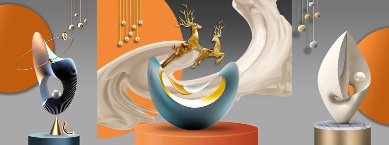 224 TRANH TREO PHÒNG KHÁCH HIỆN ĐẠI - TRANH TRANG TRÍ - TRANH TREO TƯỜNG HƯƠU TÀI LỘC - KIỂU TRANH GHÉP BỘ 3 BỨC | MÃ SLH-6770