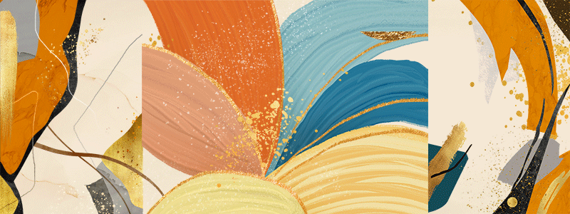 255 TRANH TREO PHÒNG KHÁCH HIỆN ĐẠI - TRANH TRANG TRÍ - TRANH TREO TƯỜNG HIỆN ĐẠI TRỪU TƯỢNG - TRANH GHÉP BỘ 3 BỨC | MÃ SLH-6799