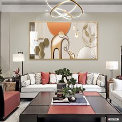 TRANH TREO TƯỜNG PHÒNG KHÁCH - TRANH HIỆN ĐẠI TRỪU TƯỢNG - KHỔ LỚN | MÃ SLH-7068