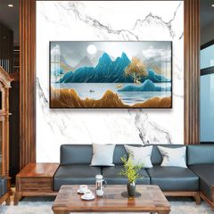 TRANH TREO TƯỜNG PHÒNG KHÁCH - TRANH PHONG CẢNH THIÊN NHIÊN - KHỔ LỚN | MÃ SLH-7140