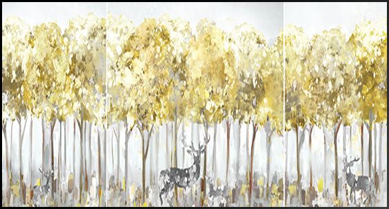 TRANH TREO PHÒNG KHÁCH - PHÒNG ĂN - CẦU THANG - LỐI ĐI - TRANH HIỆN ĐẠI TRỪU TƯỢNG | MÃ T2HD42