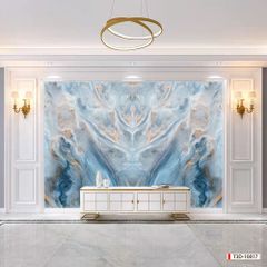 BST161 - TẤM ỐP VÂN ĐÁ ĐỐI XỨNG VÁCH TIVI - PHÒNG KHÁCH -TẤM ỐP PVC