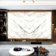 BST143 - TẤM PVC ỐP TƯỜNG - TRANG TRÍ PHÒNG KHÁCH, SAU SOFA, LỄ TÂN - TRANH VÂN ĐÁ ĐỐI XỨNG - KHỔ LỚN