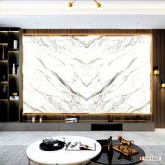 TRANH PVC ỐP TƯỜNG - TRANG TRÍ PHÒNG KHÁCH, SAU SOFA, LỄ TÂN - TRANH VÂN ĐÁ ĐỐI XỨNG - KHỔ LỚN - MÃ:T3D-10023