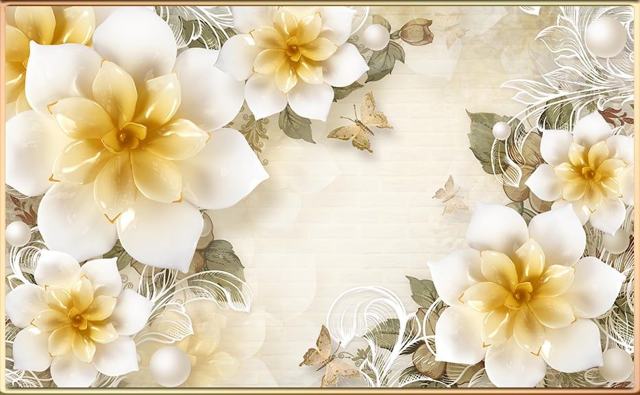 TRANH PVC ỐP TƯỜNG - VÁCH TRANG TRÍ TIVI PHÒNG KHÁCH, PHÒNG NGỦ - TRANH VÂN ĐÁ HOA 3D | MÃ T3D-1046