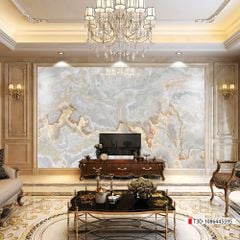 TRANH PVC ỐP TƯỜNG - TRANH VÂN ĐÁ TRẮNG - VÂN MÂY - THẠCH ANH | MÃ T3D-1086445595