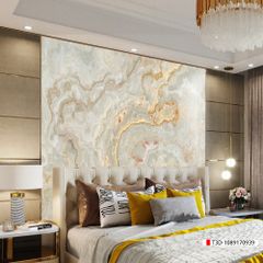 TRANH PVC ỐP TƯỜNG - TRANH VÂN ĐÁ TRẮNG - VÂN MÂY - THẠCH ANH | MÃ T3D-1089170939