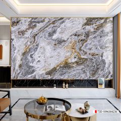 TRANH PVC ỐP TƯỜNG - VÁCH TRANG TRÍ PHÒNG KHÁCH - TRANH VÂN ĐÁ MÃ NÃO | MÃ T3D-1096584236