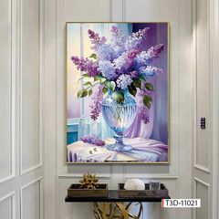 BST166 - TRANH TREO TƯỜNG HOA 3D HÀNH LANG, CẦU THANG, LỐI ĐI -TRÊN KỆ - TRANH TREO ĐƠN DỌC