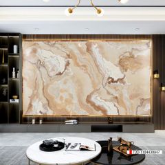 TRANH PVC ỐP TƯỜNG - TRANH VÂN ĐÁ TRẮNG - VÂN MÂY - THẠCH ANH | MÃ T3D-1104430847