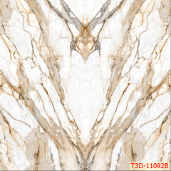 751 - TRANH VÂN ĐÁ ĐỐI XỨNG - TẤM ỐP TRANG TRÍ PHÒNG KHÁCH, VÁCH TIVI - TRANH VÂN ĐÁ HIỆN ĐẠI | MÃ T3D-11092B