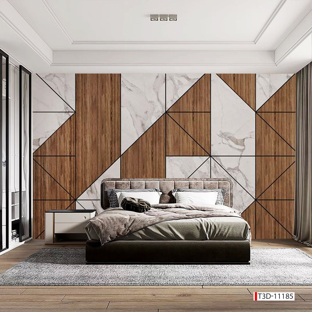 BST 158 TRANH DÁN TƯỜNG 3D -TRANH DÁN PHÒNG NGỦ HIỆN ĐẠI TRỪU TƯỢNG- TRANH DÁN PHÒNG KHÁCH SAU SOFA