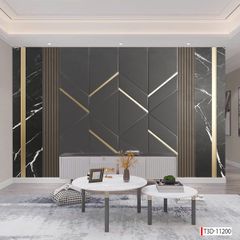 164 TRANH DÁN TƯỜNG 3D -TRANH DÁN PHÒNG NGỦ HIỆN ĐẠI TRỪU TƯỢNG- TRANH DÁN PHÒNG KHÁCH SAU SOFA  |MÃ TRANH T3D-11200