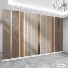 168 TRANH DÁN TƯỜNG 3D -TRANH DÁN PHÒNG NGỦ HIỆN ĐẠI TRỪU TƯỢNG- TRANH DÁN PHÒNG KHÁCH SAU SOFA  |MÃ TRANH T3D-11226