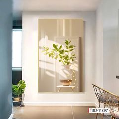 BST173 - TRANH TREO HÀNH LANG LỐI ĐI - TRANH TRANG TRÍ - TRANH TREO TƯỜNG HOA - BÌNH HOA - KIỂU TRANH ĐƠN DỌC