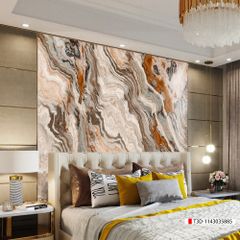 TRANH PVC ỐP TƯỜNG - VÁCH TRANG TRÍ PHÒNG KHÁCH - TRANH VÂN ĐÁ MÃ NÃO | MÃ T3D-1143035885