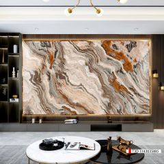 TRANH PVC ỐP TƯỜNG - VÁCH TRANG TRÍ PHÒNG KHÁCH - TRANH VÂN ĐÁ MÃ NÃO | MÃ T3D-1143035885