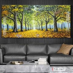 BST171 - TRANH TREO TƯỜNG PHÒNG KHÁCH SAU SOFA - TRANH TREO TƯỜNG PHONG CẢNH THIÊN NHIÊN.