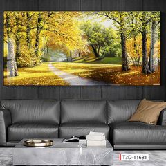 BST171 - TRANH TREO TƯỜNG PHÒNG KHÁCH SAU SOFA - TRANH TREO TƯỜNG PHONG CẢNH THIÊN NHIÊN.