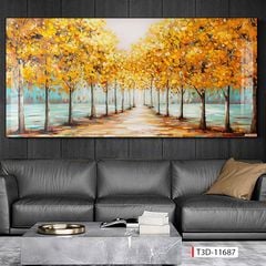 BST171 - TRANH TREO TƯỜNG PHÒNG KHÁCH SAU SOFA - TRANH TREO TƯỜNG PHONG CẢNH THIÊN NHIÊN.