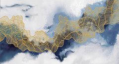 TRANH TREO PHÒNG KHÁCH - PHÒNG ĂN - CẦU THANG - LỐI ĐI - TRANH HIỆN ĐẠI TRỪU TƯỢNG | MÃ T3D-1201