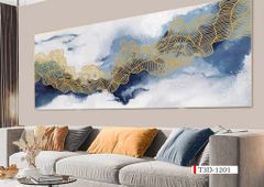 TRANH TREO PHÒNG KHÁCH - PHÒNG ĂN - CẦU THANG - LỐI ĐI - TRANH HIỆN ĐẠI TRỪU TƯỢNG | MÃ T3D-1201