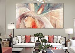 TRANH TREO PHÒNG KHÁCH - PHÒNG ĂN - CẦU THANG - LỐI ĐI - TRANH HIỆN ĐẠI TRỪU TƯỢNG | MÃ T3D-1212