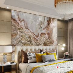 TRANH PVC ỐP TƯỜNG - VÁCH TRANG TRÍ PHÒNG KHÁCH - TRANH VÂN ĐÁ MÃ NÃO | MÃ T3D-1213370257
