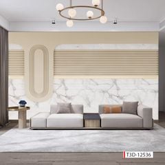 538 - TRANH DÁN TƯỜNG PHÒNG KHÁCH HIỆN ĐẠI- TRANH TRANG TRÍ - TRANH DÁN TƯỜNG HIỆN ĐẠI - KIỂU TRANH LIỀN KHỔ| MÃ T3D-12536