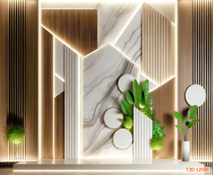 720 - TRANH DÁN TƯỜNG HÀNH LANG LỐI ĐI CẦU THANG - TRANH TRANG TRÍ - TRANH DÁN TƯỜNG TIỂU CẢNH 3D - KIỂU TRANH LIỀN KHỔ| MÃ T3D-12590