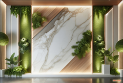 723 - TRANH DÁN TƯỜNG HÀNH LANG LỐI ĐI CẦU THANG - TRANH TRANG TRÍ - TRANH DÁN TƯỜNG TIỂU CẢNH 3D - KIỂU TRANH LIỀN KHỔ| MÃ T3D-12593