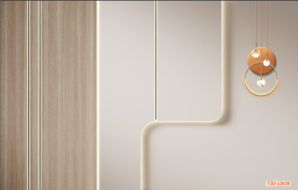 688 - TRANH DÁN TƯỜNG PHÒNG NGỦ - TRANH TRANG TRÍ - TRANH DÁN TƯỜNG HIỆN ĐẠI - KIỂU TRANH LIỀN KHỔ| MÃ T3D-12618