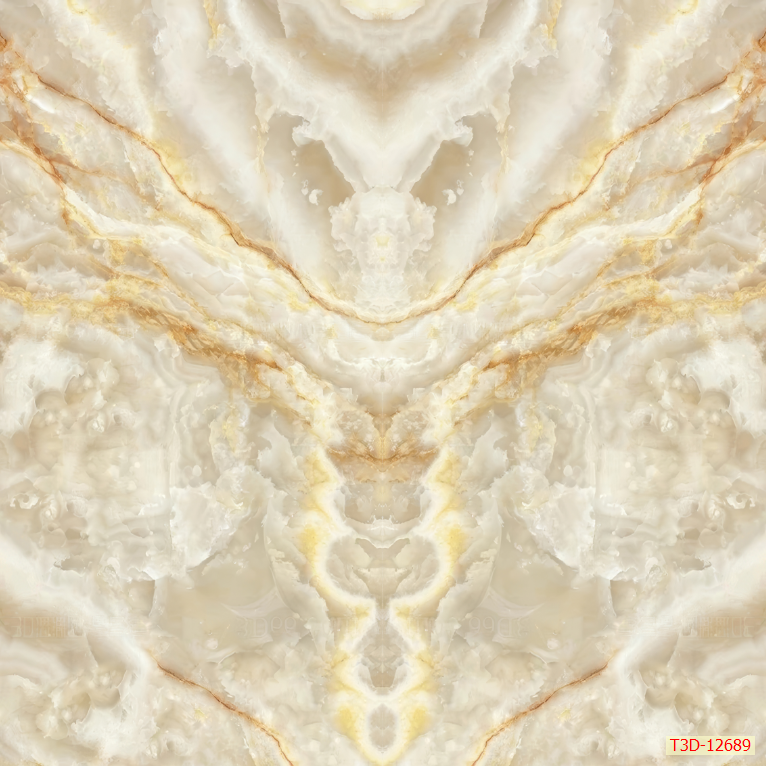 692 - TRANH VÂN ĐÁ ĐỐI XỨNG - TẤM ỐP TRANG TRÍ PHÒNG KHÁCH, VÁCH TIVI - TRANH VÂN ĐÁ HIỆN ĐẠI | MÃ T3D-12689