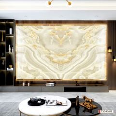 695 - TRANH VÂN ĐÁ ĐỐI XỨNG - TẤM ỐP TRANG TRÍ PHÒNG KHÁCH, VÁCH TIVI - TRANH VÂN ĐÁ HIỆN ĐẠI | MÃ T3D-12692