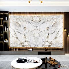 697 - TRANH VÂN ĐÁ ĐỐI XỨNG - TẤM ỐP TRANG TRÍ PHÒNG KHÁCH, VÁCH TIVI - TRANH VÂN ĐÁ HIỆN ĐẠI | MÃ T3D-12694