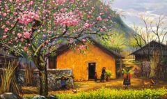 703 - TRANH TREO PHÒNG PHÒNG KHÁCH HIỆN ĐẠI - TRANH TRANG TRÍ - TRANH TREO TƯỜNG ĐỒNG QUÊ - KIỂU TRANH LIỀN KHỔ | MÃ T3D-12715