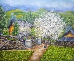705 - TRANH TREO PHÒNG PHÒNG KHÁCH HIỆN ĐẠI - TRANH TRANG TRÍ - TRANH TREO TƯỜNG ĐỒNG QUÊ - KIỂU TRANH LIỀN KHỔ | MÃ T3D-12717