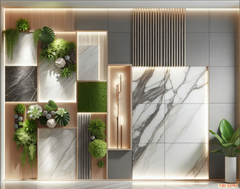 728 - TRANH DÁN TƯỜNG HÀNH LANG LỐI ĐI CẦU THANG - TRANH TRANG TRÍ - TRANH DÁN TƯỜNG TIỂU CẢNH 3D - KIỂU TRANH LIỀN KHỔ| MÃ T3D-12741