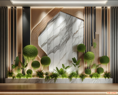 730 - TRANH DÁN TƯỜNG HÀNH LANG LỐI ĐI CẦU THANG - TRANH TRANG TRÍ - TRANH DÁN TƯỜNG TIỂU CẢNH 3D - KIỂU TRANH LIỀN KHỔ| MÃ T3D-12743