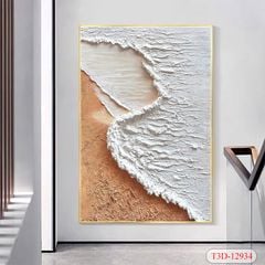 897 - TRANH TREO HÀNH LANG LỐI ĐI - TRANH TRANG TRÍ - TRANH TREO TƯỜNG HIỆN ĐẠI TRỪU TƯỢNG - KIỂU TRANH ĐƠN DỌC | MÃ T3D-12934