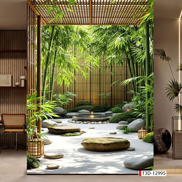 948 - TRANH DÁN TƯỜNG PHÒNG KHÁCH SAU SOFA - TRANH TRANG TRÍ - TRANH DÁN TƯỜNG TIỂU CẢNH 3D - KIỂU TRANH LIỀN KHỔ| MÃ T3D-12995