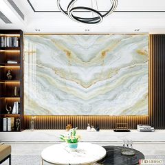 TRANH PVC ỐP TƯỜNG  - TRANH VÂN ĐÁ ĐỐI XỨNG | T3D-13119347