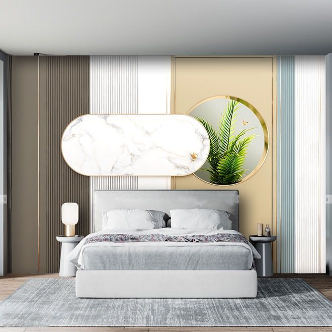 TRANH VẢI DÁN TƯỜNG 3D - TRANH VẢI HIỆN ĐẠI | MÃ T3D-1390