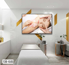TRANH TREO TƯỜNG KHUNG HỢP KIM - TRANH SPA - MÃ T3D-1505