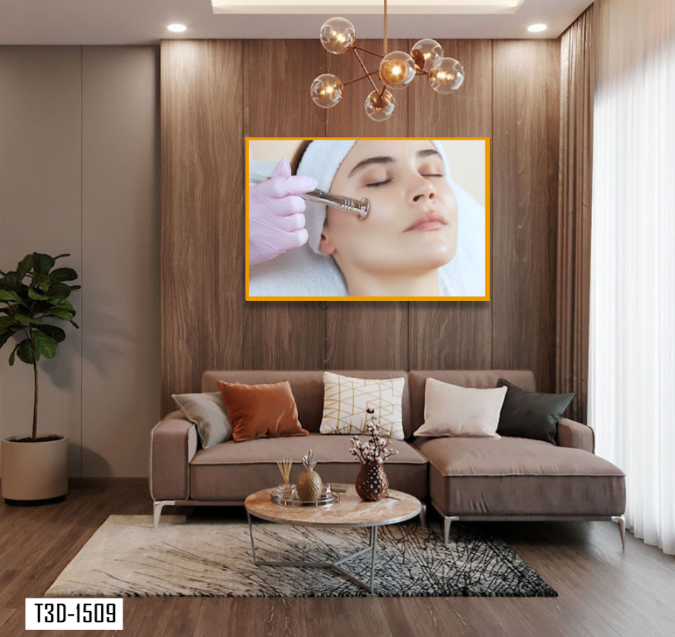 TRANH TREO TƯỜNG KHUNG HỢP KIM - TRANH SPA - MÃ T3D-1509