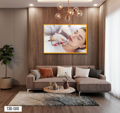 TRANH TREO TƯỜNG KHUNG HỢP KIM - TRANH SPA - MÃ T3D-1510