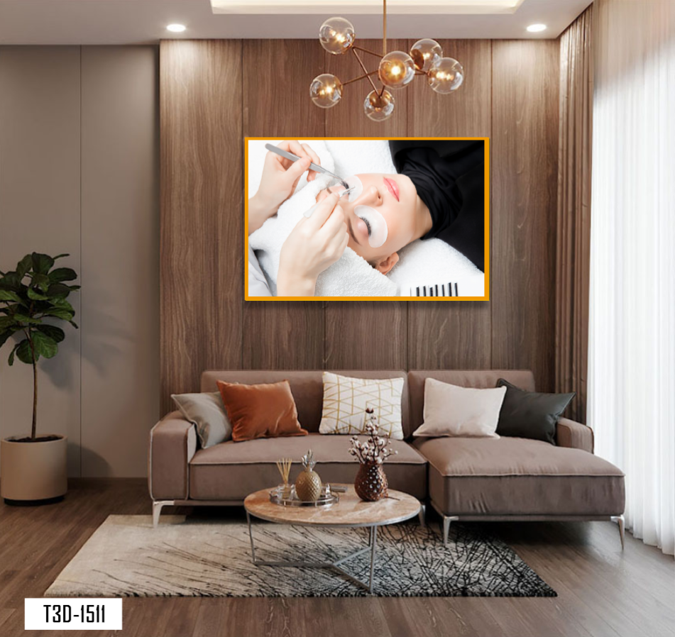 TRANH TREO TƯỜNG KHUNG HỢP KIM - TRANH SPA - MÃ T3D-1511